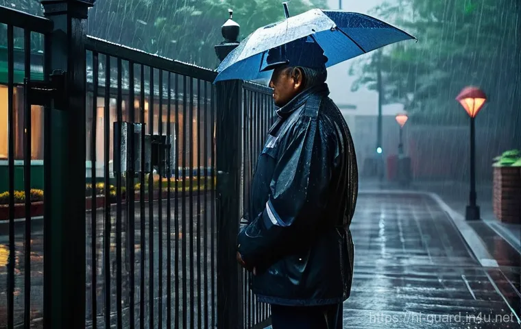 경비지도사 실무 중 가장 어려운 점 - **Prompt:** A determined and intelligent female security guard of Indian ethnicity, in her early 30s...
